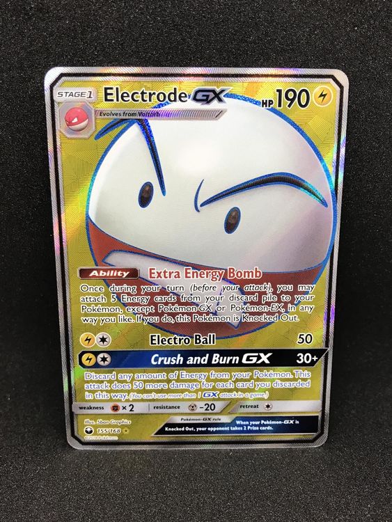 Electrode Gx Full Art Carte Pokemon Acheter Sur Ricardo