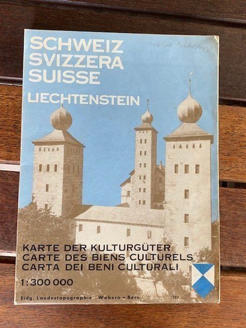 alte Karte der Kulturgüter 1964 | Acheter sur Ricardo