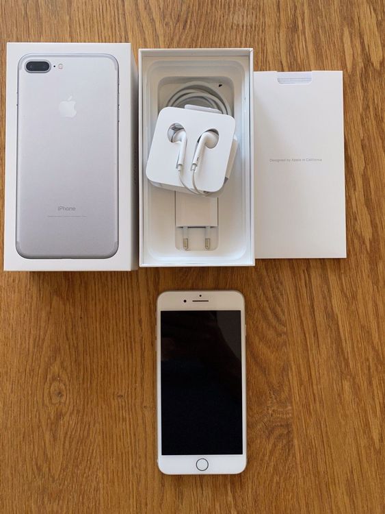  iPhone  7  Plus 128GB weiss silber Kaufen auf Ricardo