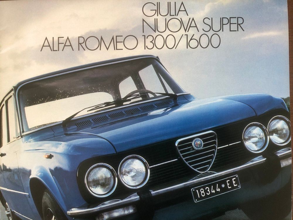 Alfa Romeo Giulia Nuova Super 1300 1600 Kaufen Auf Ricardo