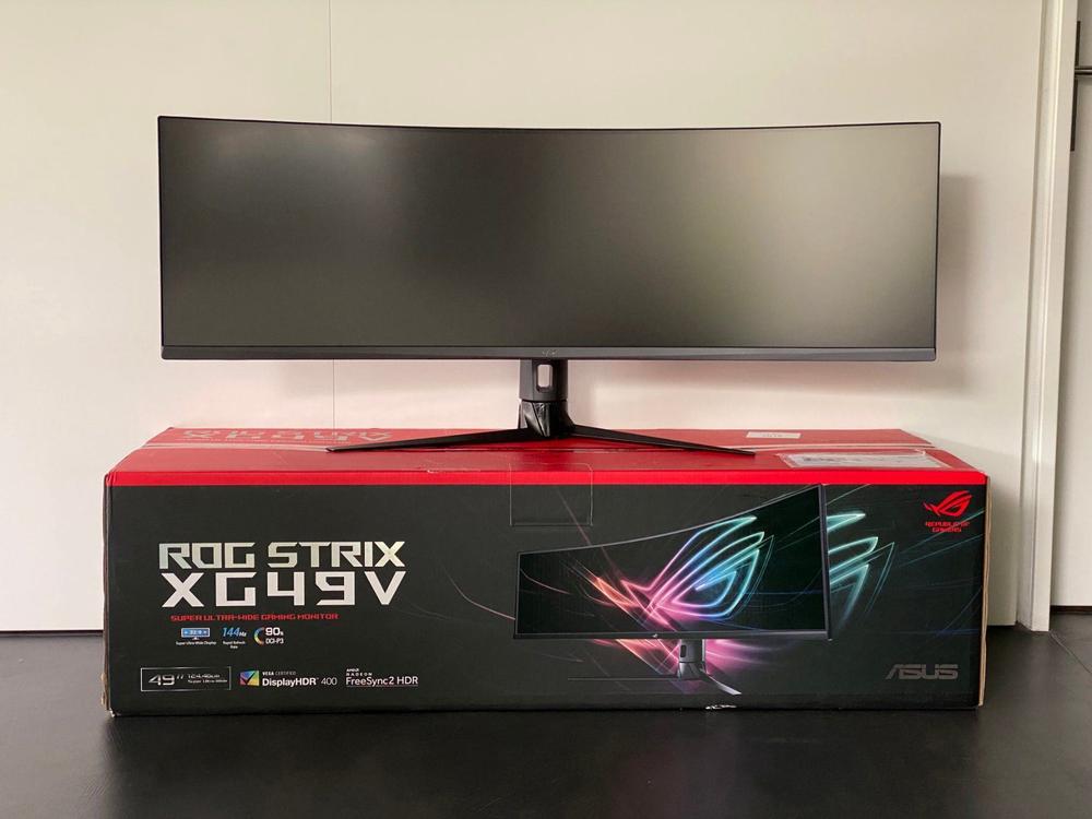 Asus rog strix xg49vq обзор