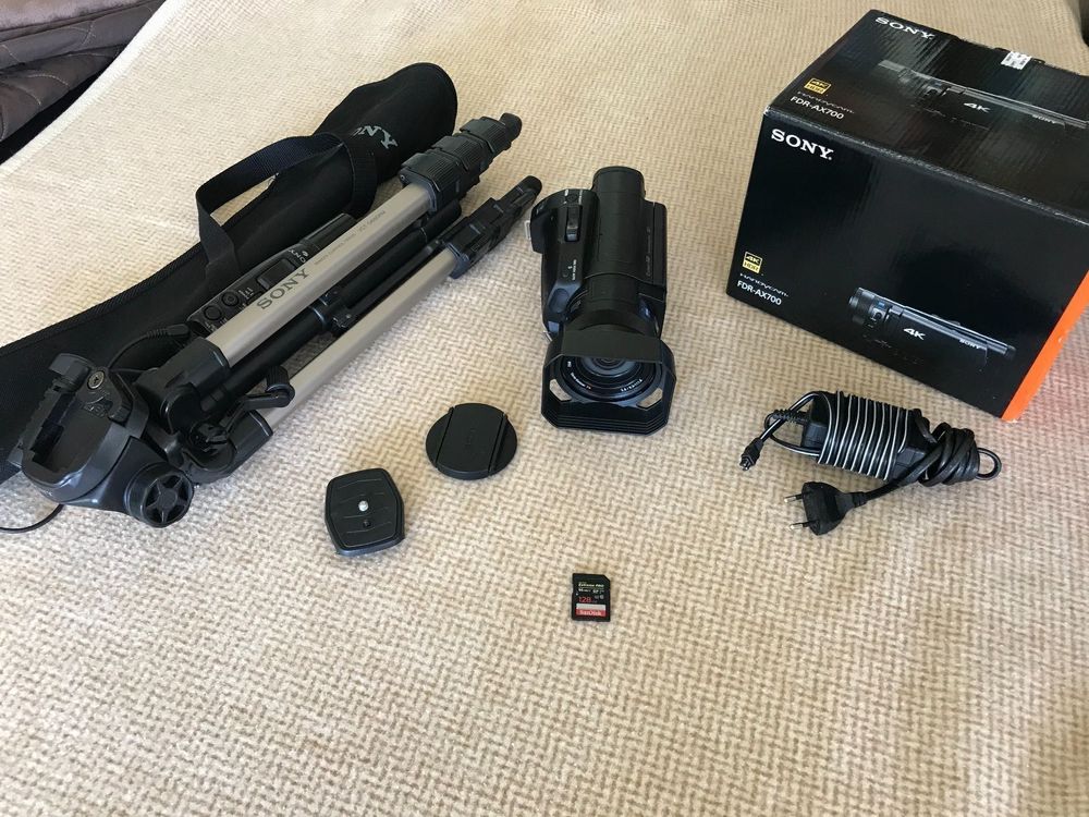 Sony Camcorder 4K - FDR-AX700 | Acheter sur Ricardo