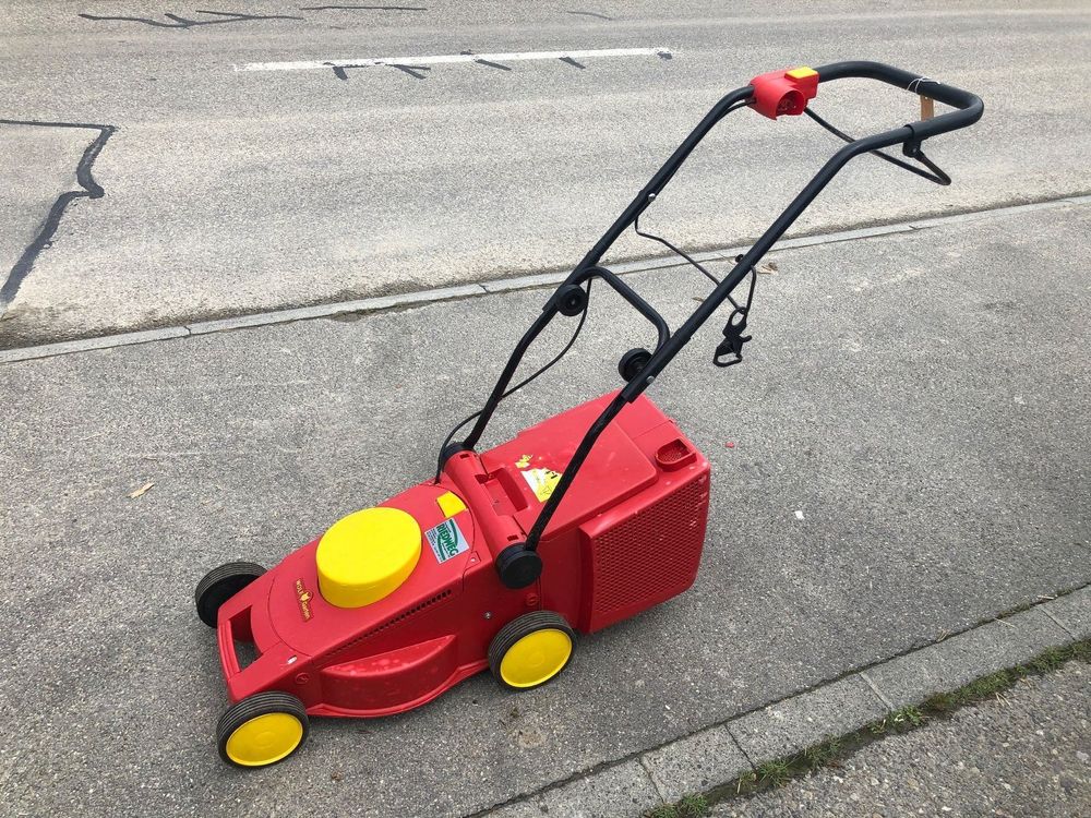 Rasenmäher Elektro Wolf kaufen auf Ricardo