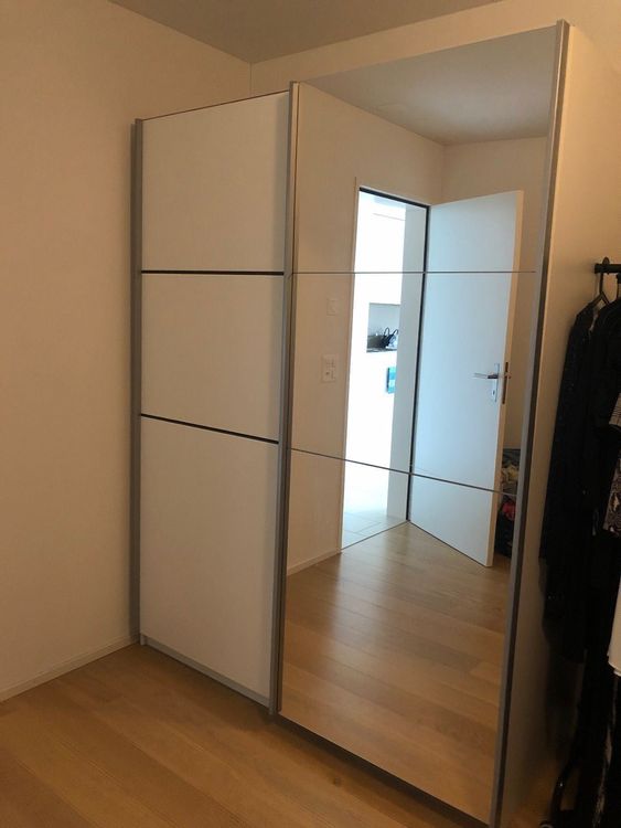 Kleiderschrank Schaftschrank mit Spiegel | Kaufen auf Ricardo