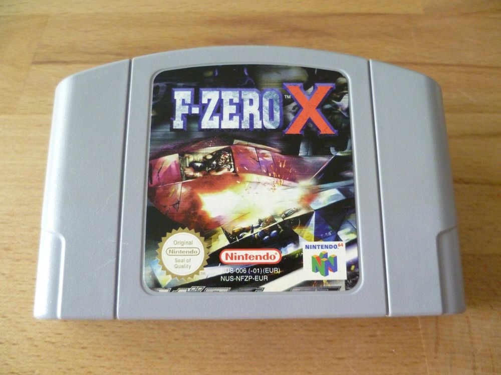 F Zero X Nintendo 64