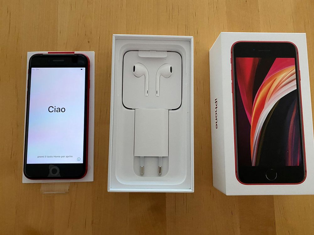 iphone se 2020 64gb rot
