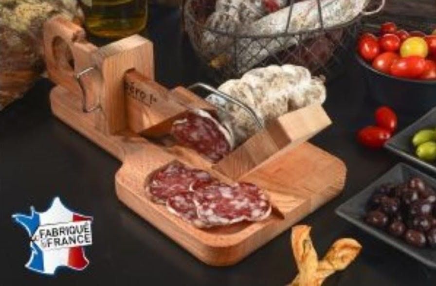 Salami Wurst Guillotine So Apéro! Holz Acheter sur Ricardo