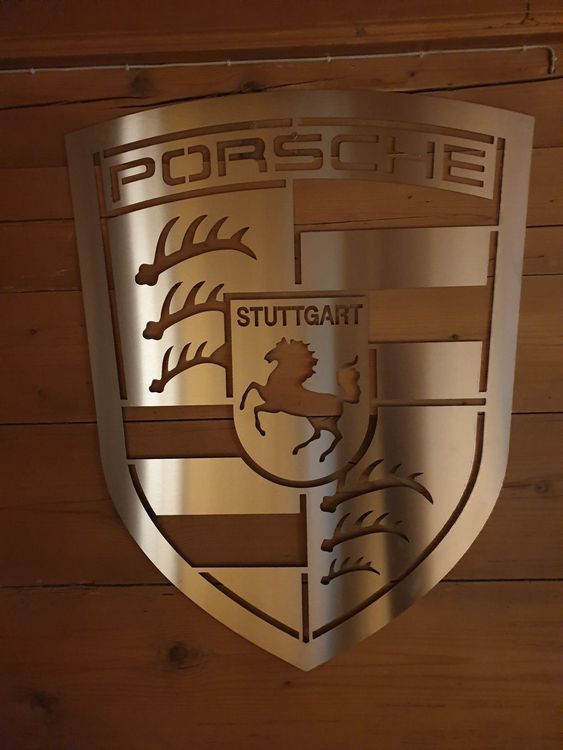 Grosses Porsche Wandemblem | Kaufen auf Ricardo