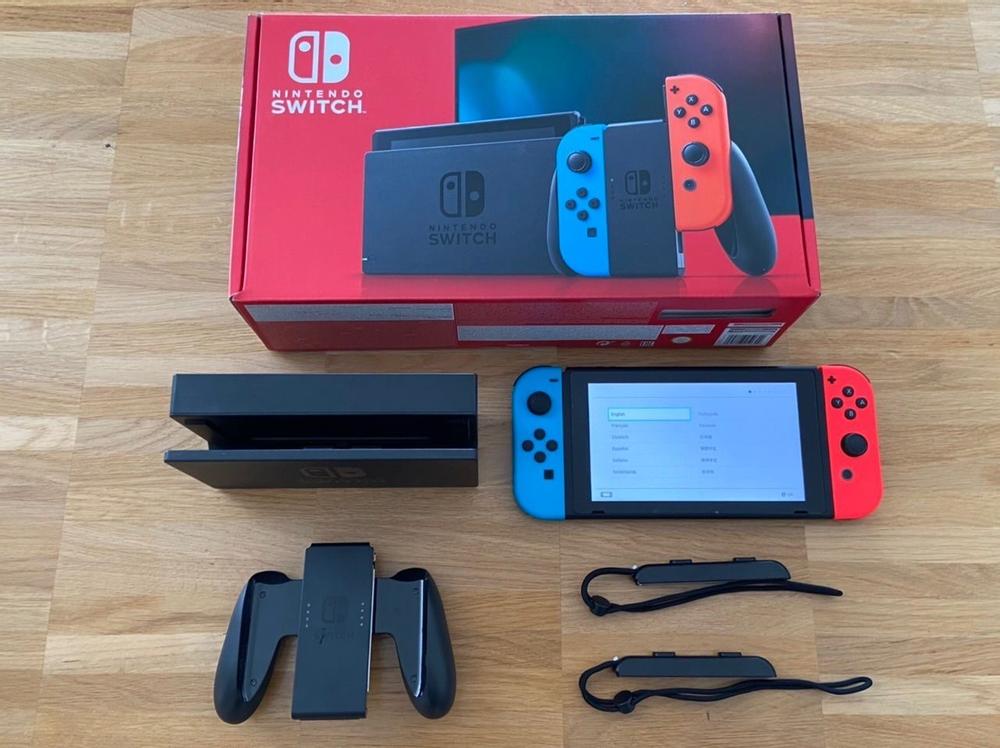 nintendo switch new neon 32 gb