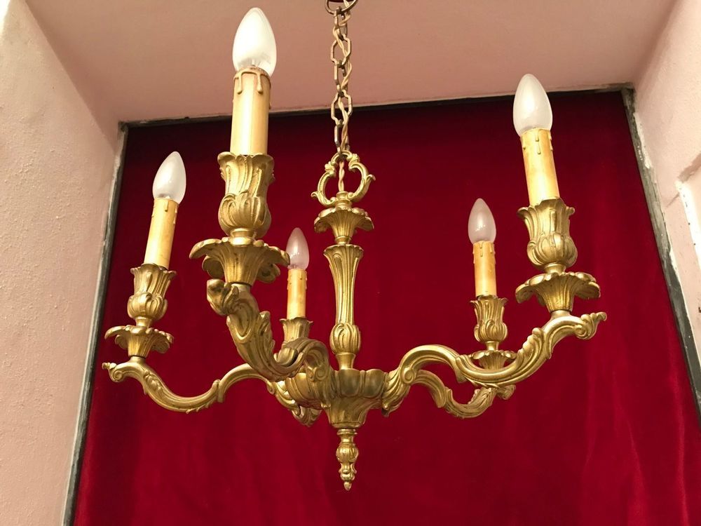 Bronze Decke Lampe Top Zustand | Kaufen auf Ricardo