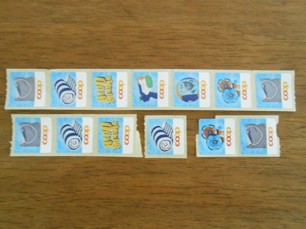 13 x coop sommer trophy kaufen auf ricardo