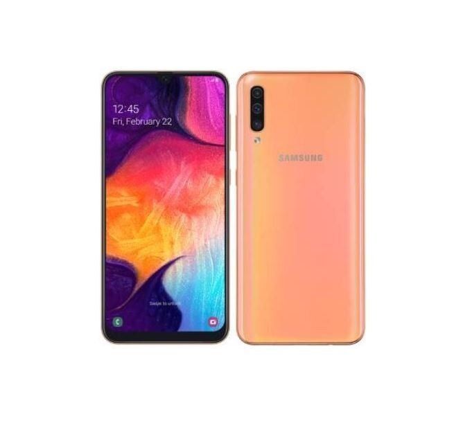 samsung galaxy a50 coral colour