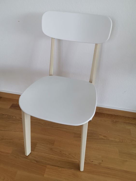 4 Weisse Esstühle Cream Von Interio, Porthos Home Jaid Dining Chair