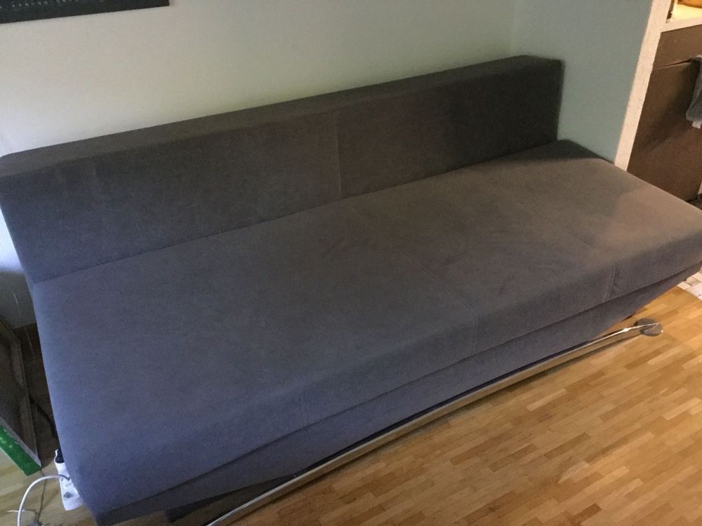 Sofa, Schlafsofa, Bettsofa, Grau | Kaufen Auf Ricardo