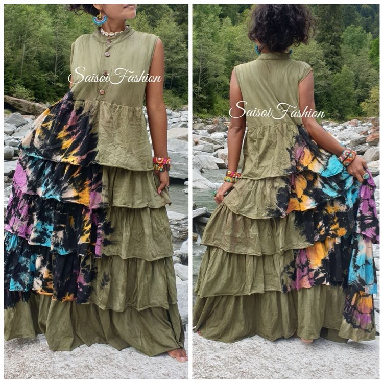 boho kleid xxl