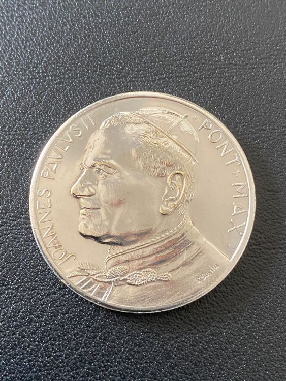 Münze Papst Johannes Paulus II Kaufen auf Ricardo Münze Papst Johannes Paulus II Kaufen auf Ricardo