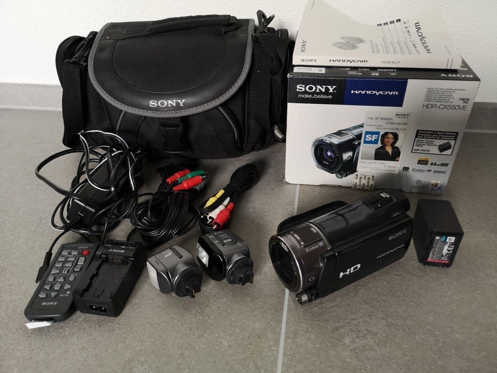 Sony HDRCX550 Handycam Kaufen auf Ricardo