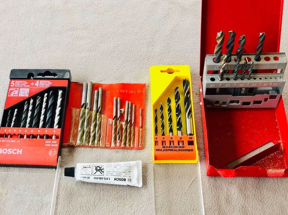 LT Easiyl HSS-Mini-Bohrer-Set – 40 Stück, 1 Mm & 1,5 Mm, Für Metall, Holz, Kunststoff