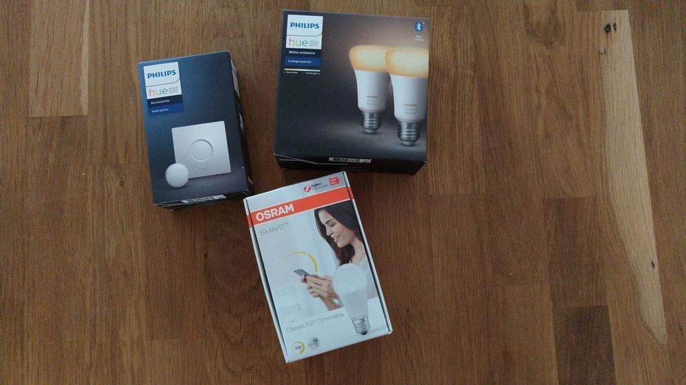 Smart Home Set mit 3x Glühbirne & Dimmer | Acheter sur Ricardo