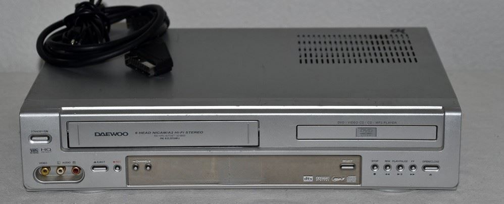 Dvd vhs daewoo