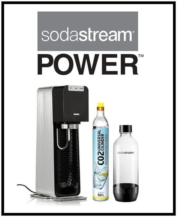 SodaStream Power +Flasche +CO2-Zylinder | Kaufen auf Ricardo