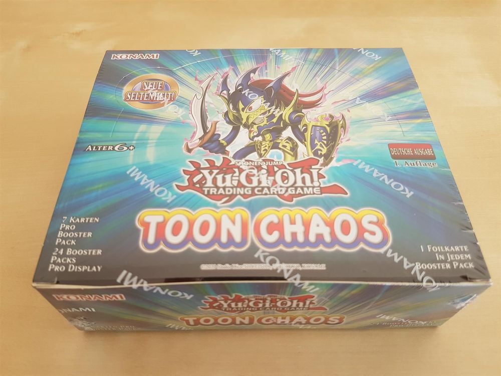 Toon Chaos 1x Display Deutsch OVP Yu-Gi-Oh