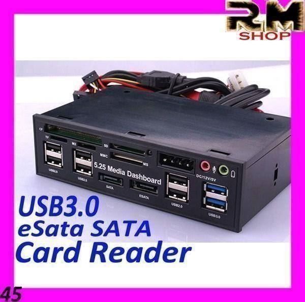 5.25" HUB USB3.0 eSata SATA Card Reader Kaufen auf Ricardo