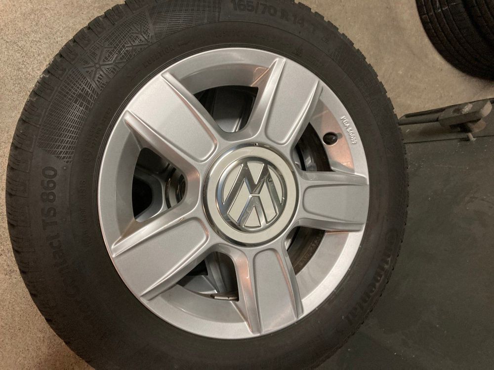 4 Stk. Alu WinterKomplettrad VW UP Kaufen auf Ricardo