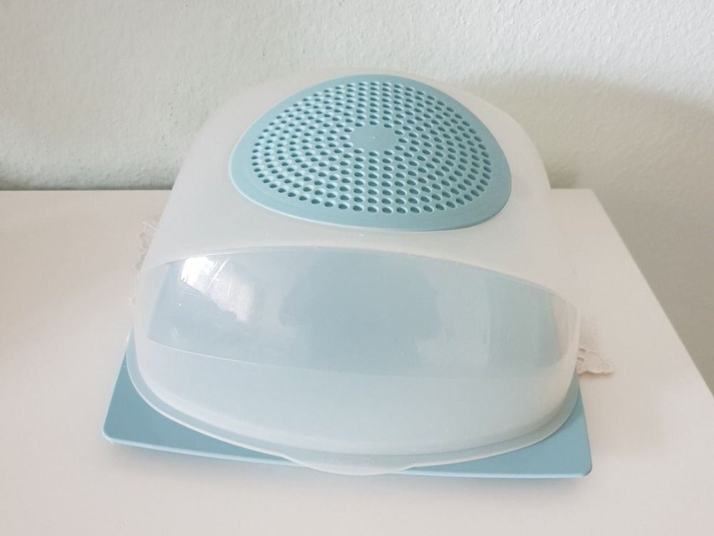 Käsedose blau Tupperware 19x19x10,5 cm | Kaufen auf Ricardo