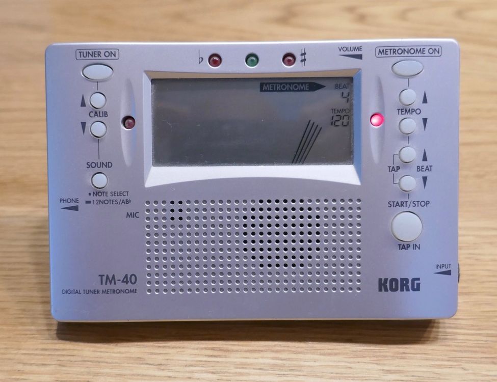 TM40 Dig. Stimmgerät und Metronom Kaufen auf Ricardo