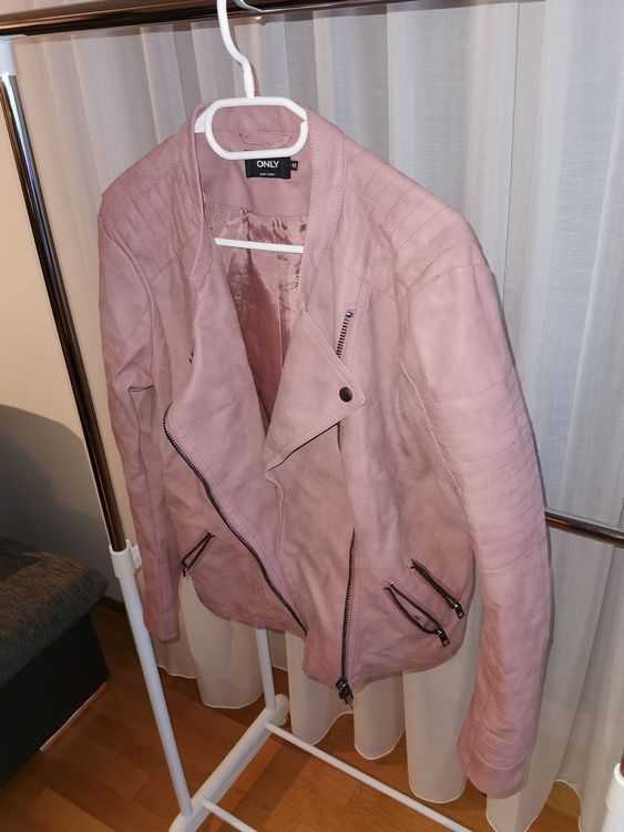 Only Lederjacke Rosa Gr 42 Kaufen Auf Ricardo