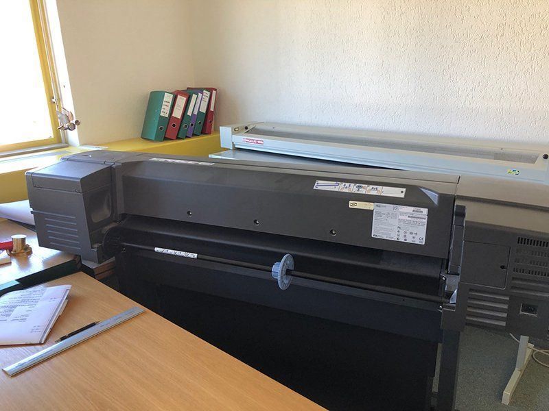 Настройки формата печати hp designjet 800