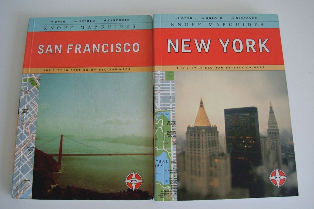 San Francisco And New York Knopf Mapguides 20112013 Editions 