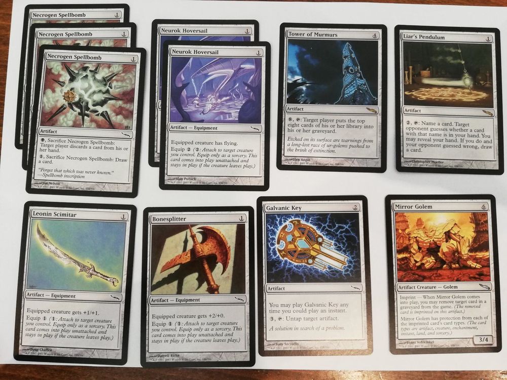 Mtg Artefakte Und Equipment Mirrodin Kaufen Auf Ricardo