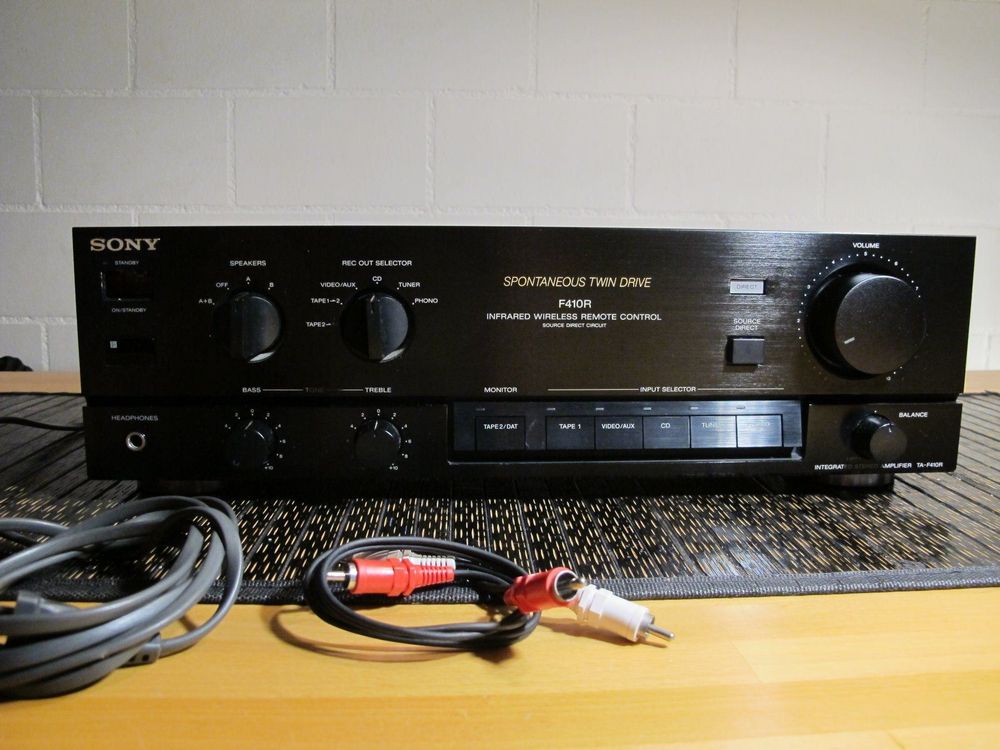 Sony Verstärker , ON Standby Knopf fehlt Acheter sur Ricardo