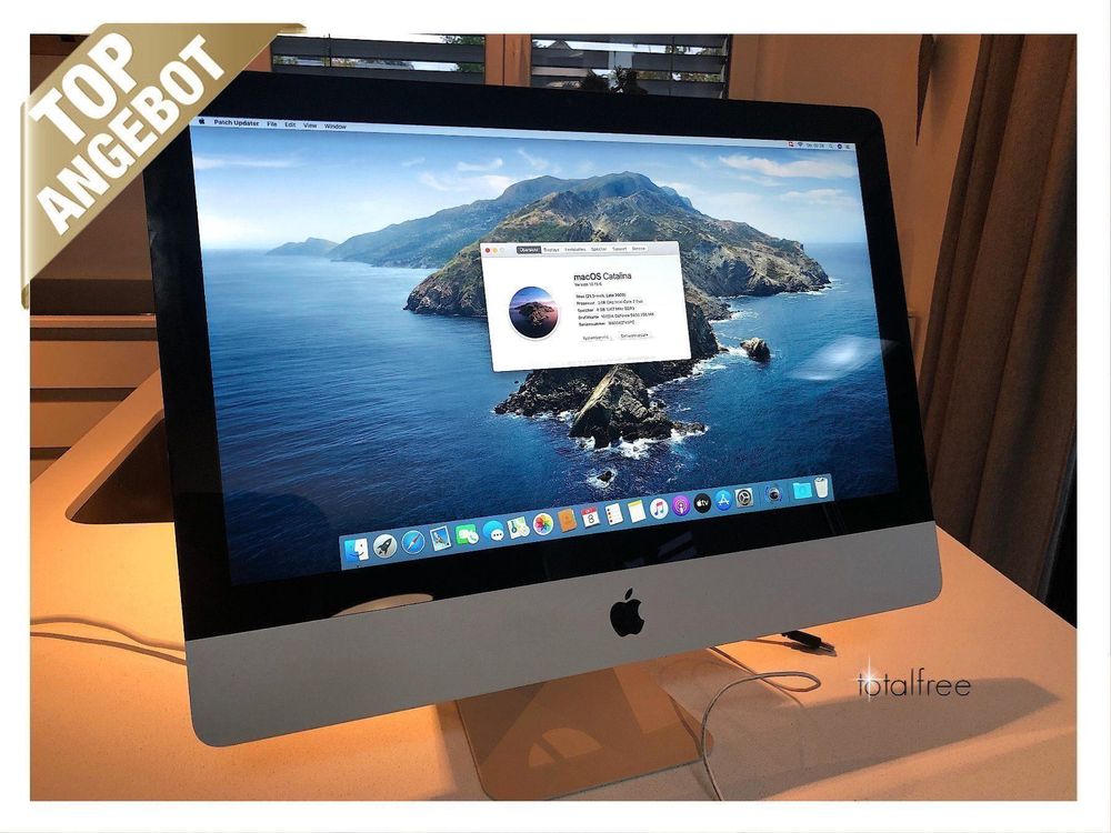 iMac 21.5 macOS Catalina Macデスクトップ