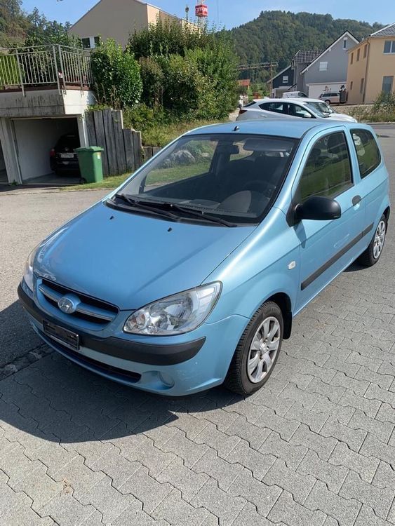 Hyundai getz синий