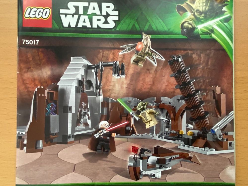 ohne Figuren und Speeder aus 75017 Lego Star Wars Duel on Geonosis 