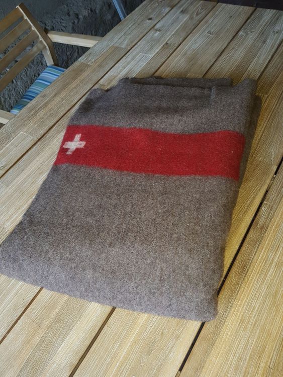 Armee-Wolldecke 75% Wolle – Robuste Camping-Decke Für Outdoor, Schlafen, Überschuss