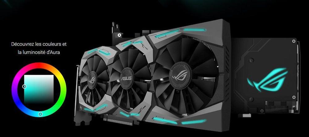 Управление подсветкой asus rog strix 1070