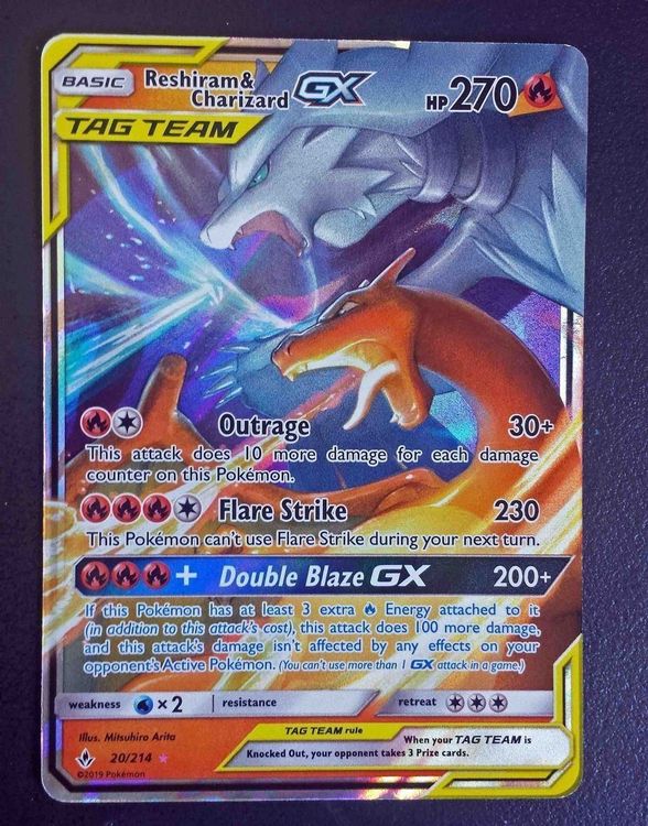 Reshiram & Charizard GX | Comprare su Ricardo