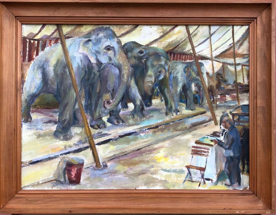 Ernst Muller 1951 Orig Gemalde Kaufen Auf Ricardo