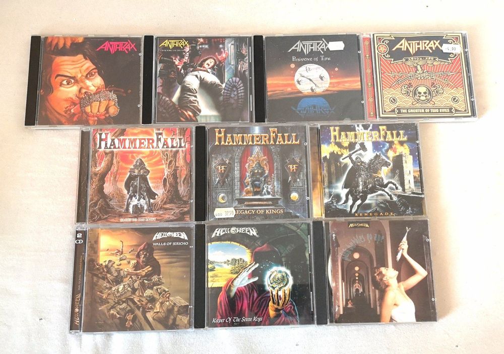 65x HEAVY METAL, THRASH, BLACK METAL CDs Kaufen auf Ricardo