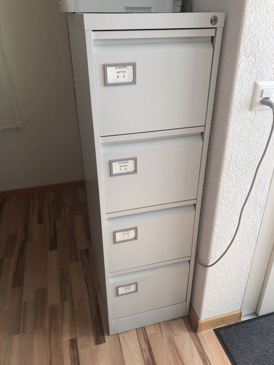 Aktenschrank mit 4 Schubladen | Kaufen auf Ricardo