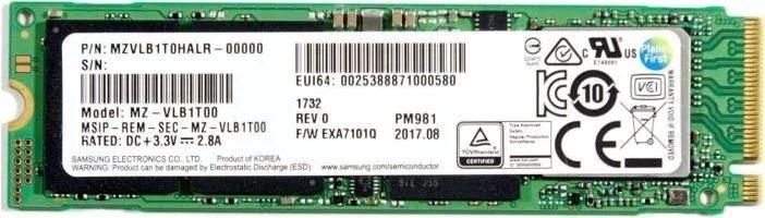 Ssd samsung pm981 обзор