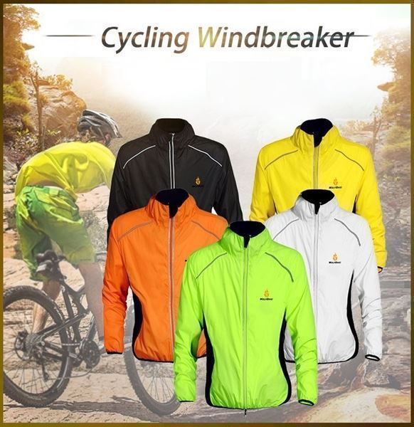 WOLF BIKE RAIN JACKET WIND BREAKER Homme Kaufen auf Ricardo
