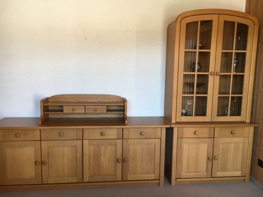 Sideboard / Vitrine Eiche Natur | Kaufen auf Ricardo