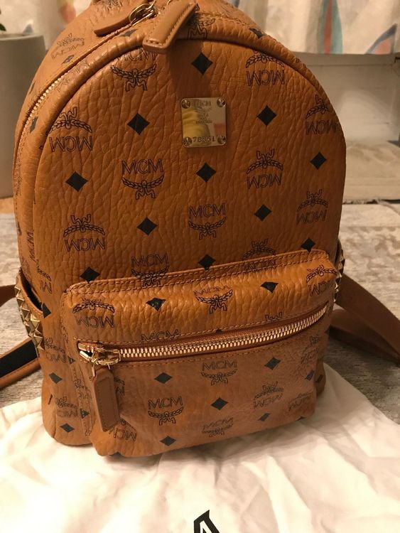 how to authenticate mcm backpack