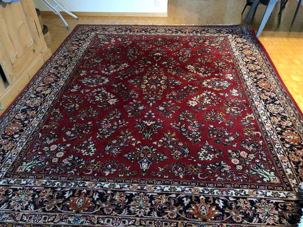 Orient Teppich Excellsior Grafisch Farbe Rotpflegeleicht & robust 