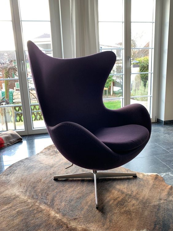 DESIGN EGG CHAIR ORIGINAL FRITZ HANSEN Kaufen auf Ricardo